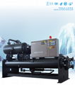 Low temperature industrial chiller in