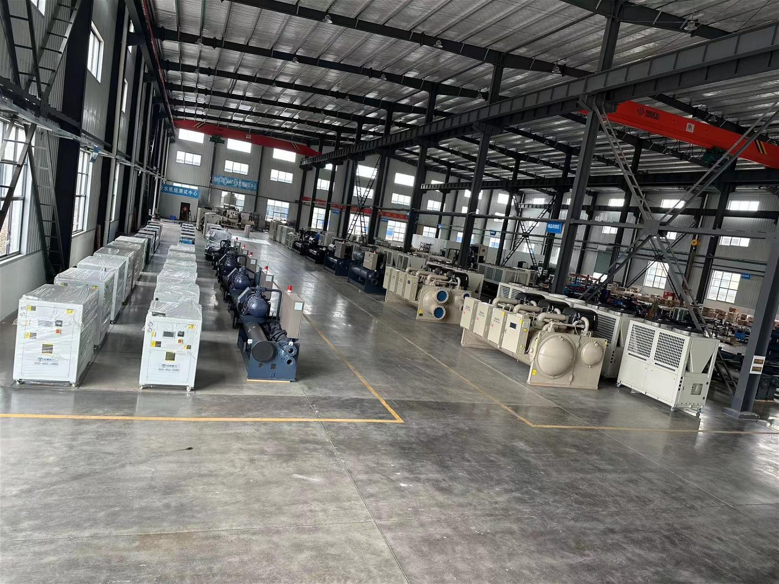 Environmental friendly direct cooling industrial chiller for profile oxidation 5