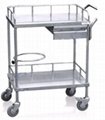 Medical Stainless Steel bedside table 1