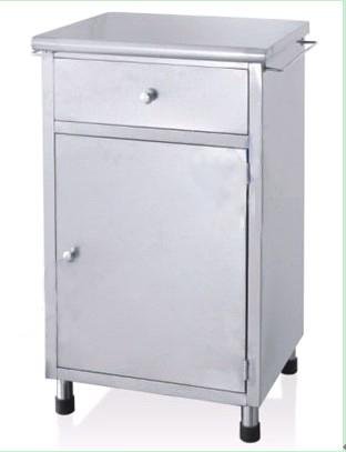 Medical Stainless Steel bedside table 2