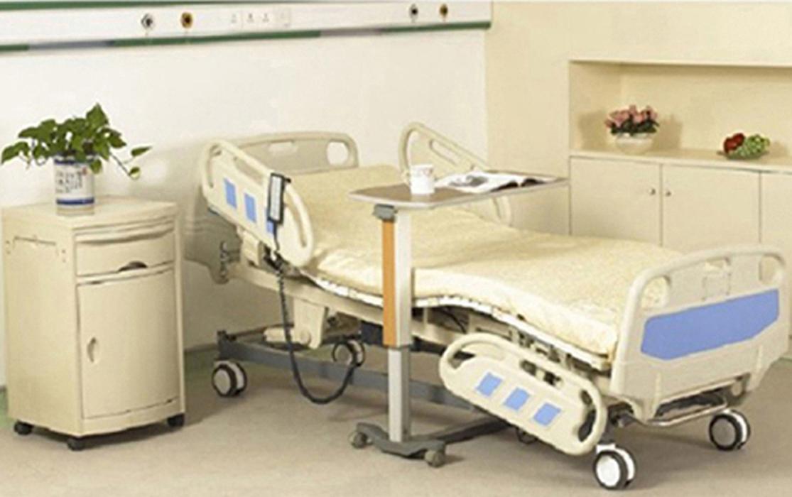  Manual electric hospital bed