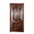 Wholesale Sound Proof Security Doors Turkey Style Exterior Security Door for Apa 2