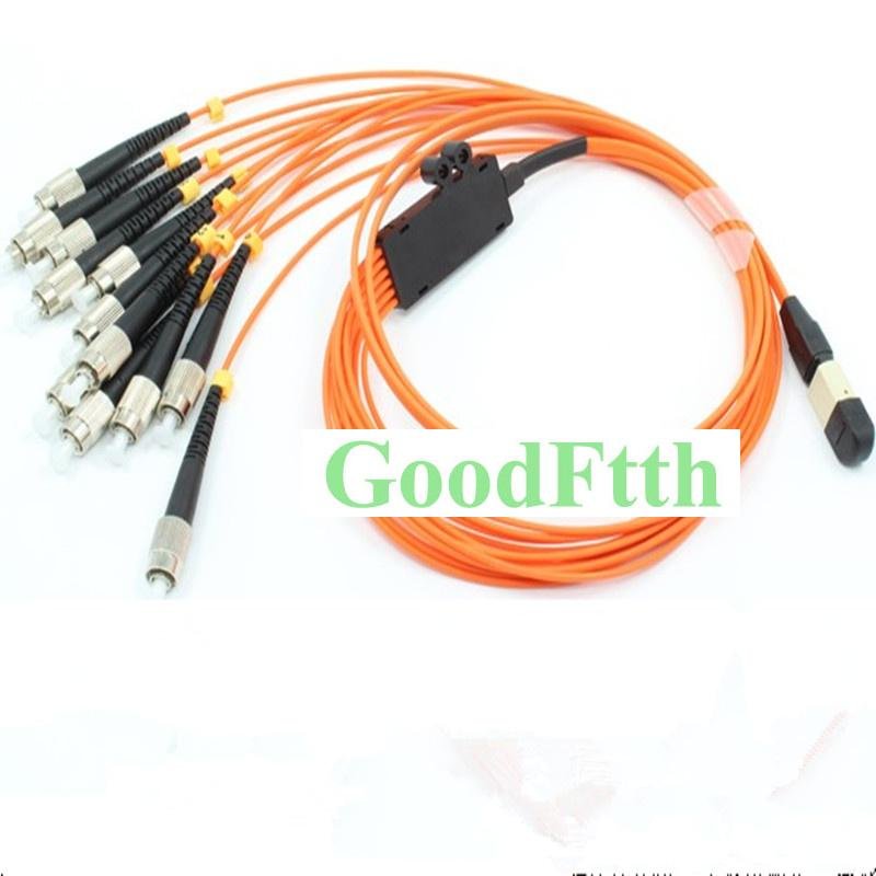 MPO MTP Trunk Cable Patch Cords SM MM OM3 OM4 OM5 GoodFtth 4