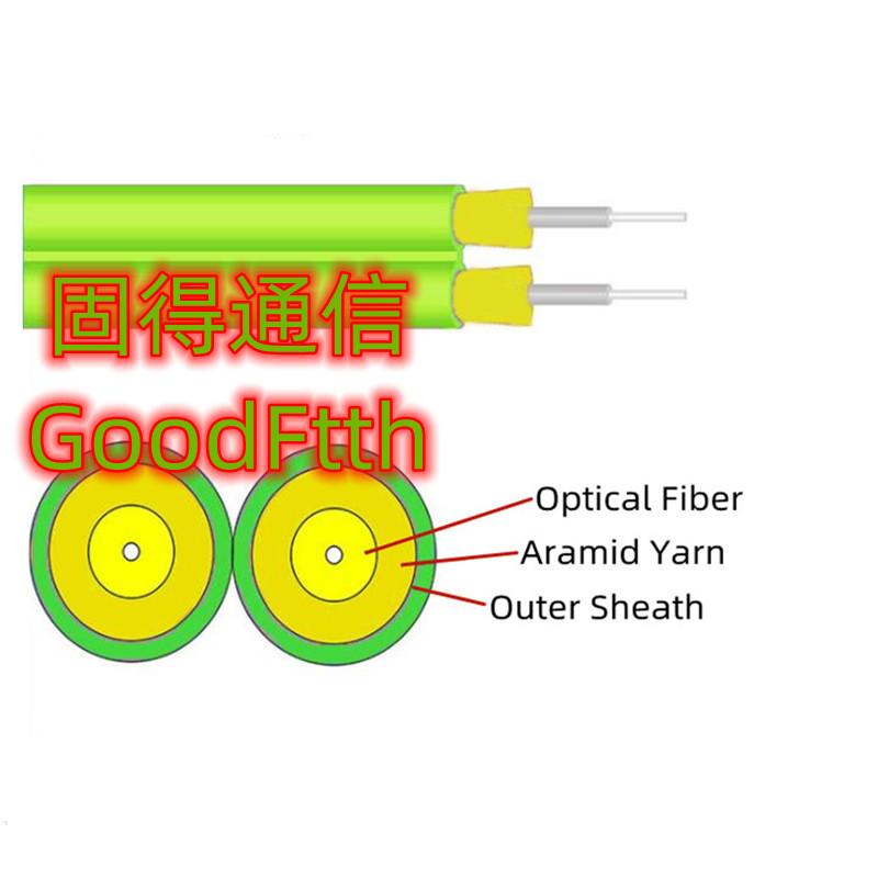 Optical Fiber Indoor Cable Simplex Duplex Distribution GoodFtth 3