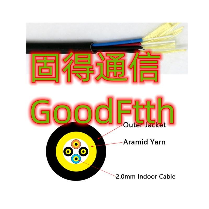 FTTA Optical Cable 2C 4C LSZH With or Without Armour GoodFtth
