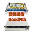 19 inch Fiber Patch Panel Rackmount Box 12C 24C 48C 96C 144C GoodFtth 5