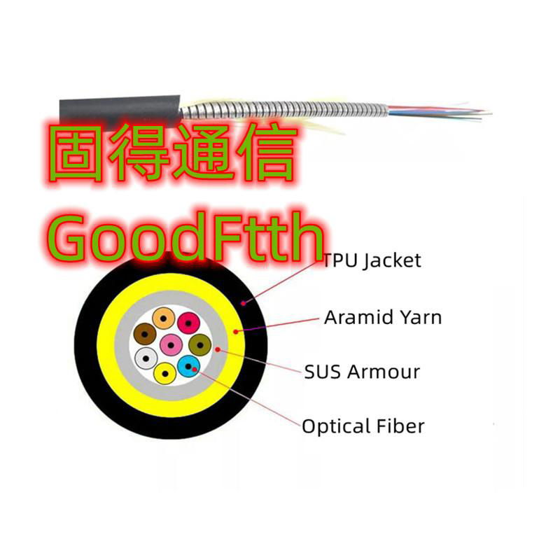 Armoured Tactical Cable 2C 4C 8C 12C 24C 48C TPU GoodFtth 2