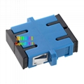 Fiber Adaptor SC to SC Duplex Plastic Coupler Metal Adapter 4