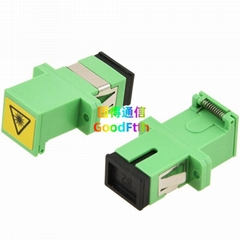 Fiber Adapter SC Coupler Simplex Duplex Adaptor with Cover GoodFtth