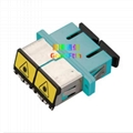 Fiber Adapter SC Coupler Simplex Duplex Adaptor with Cover GoodFtth 4