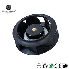 Highway EC industrial  Brushless Backward Curved Centrifugal fan for condenser