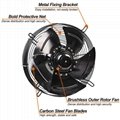 Highway YWF 300/350/400/450mm external rotor industrial EC Axial flow fan 2