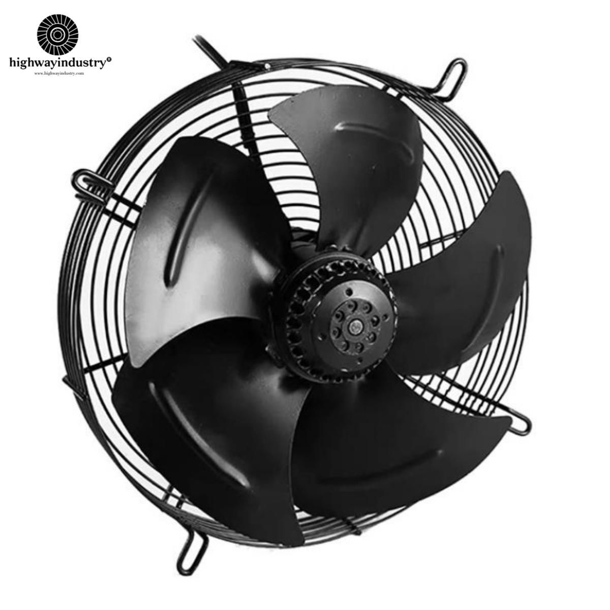 Highway YWF 300/350/400/450mm external rotor industrial EC Axial flow fan 3