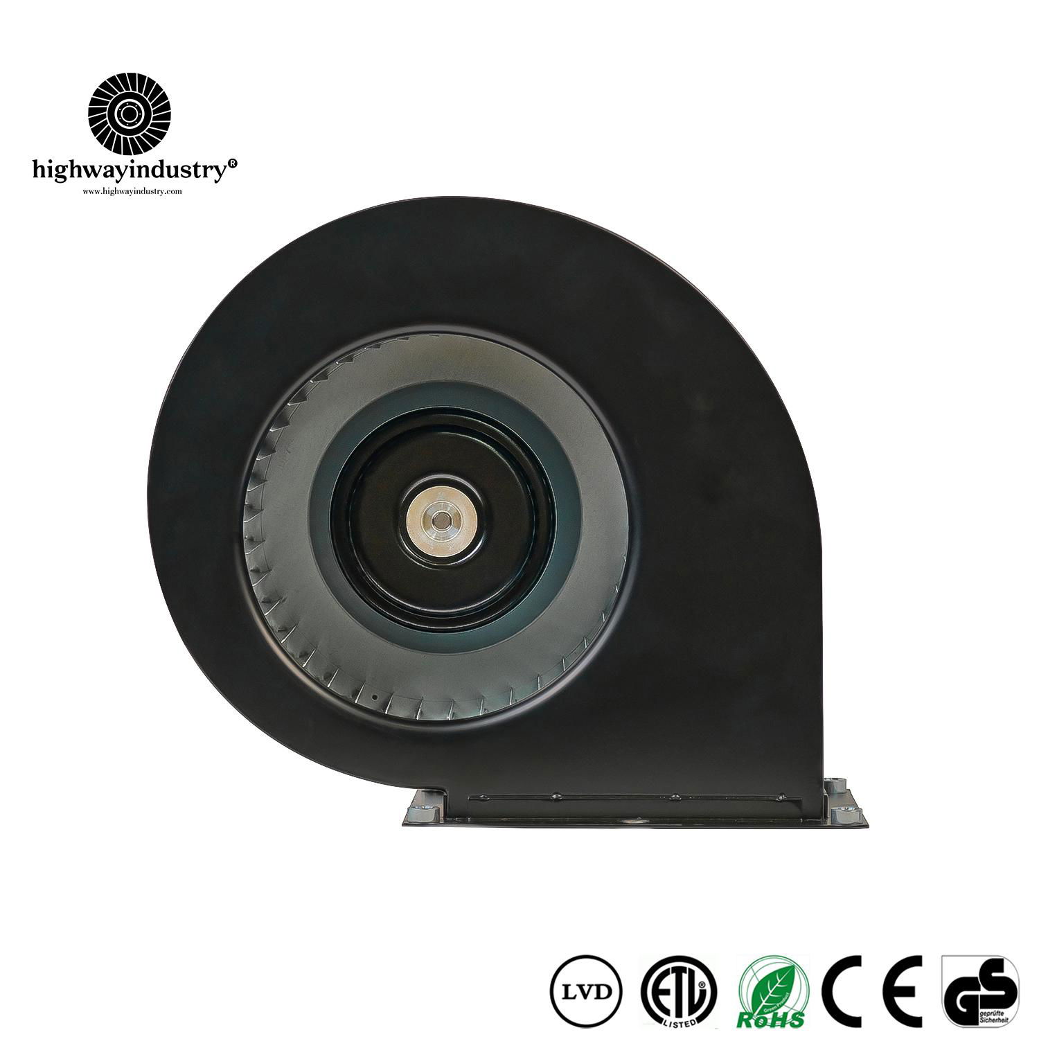 Highway 160mm42mm HAVC brushless exhaust flow cooling fan centrifugal air blower 3
