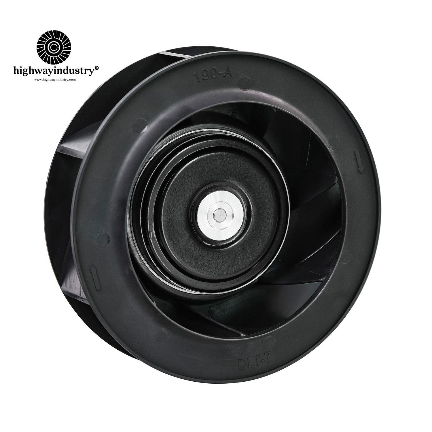 Highway DC/EC133~400mm backward curved centrifugal fan