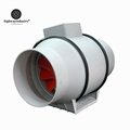 Highway 4/6/8 Inch PP Plastic Air Purify Ventilation Axial Flow Duct Fan 3