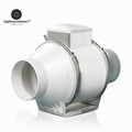 Highway 4/6/8 Inch PP Plastic Air Purify Ventilation Axial Flow Duct Fan 5