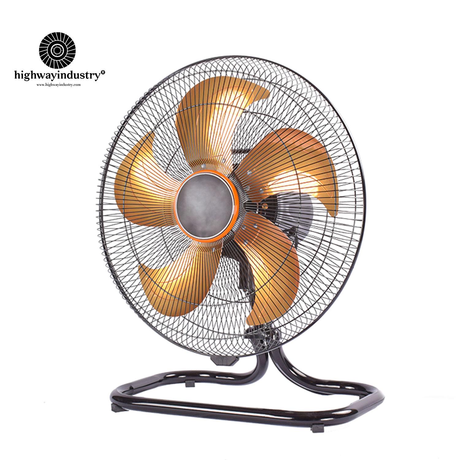 Highway 18 Inch Plastic Alumunim Blades Air Cooling Floor Fan