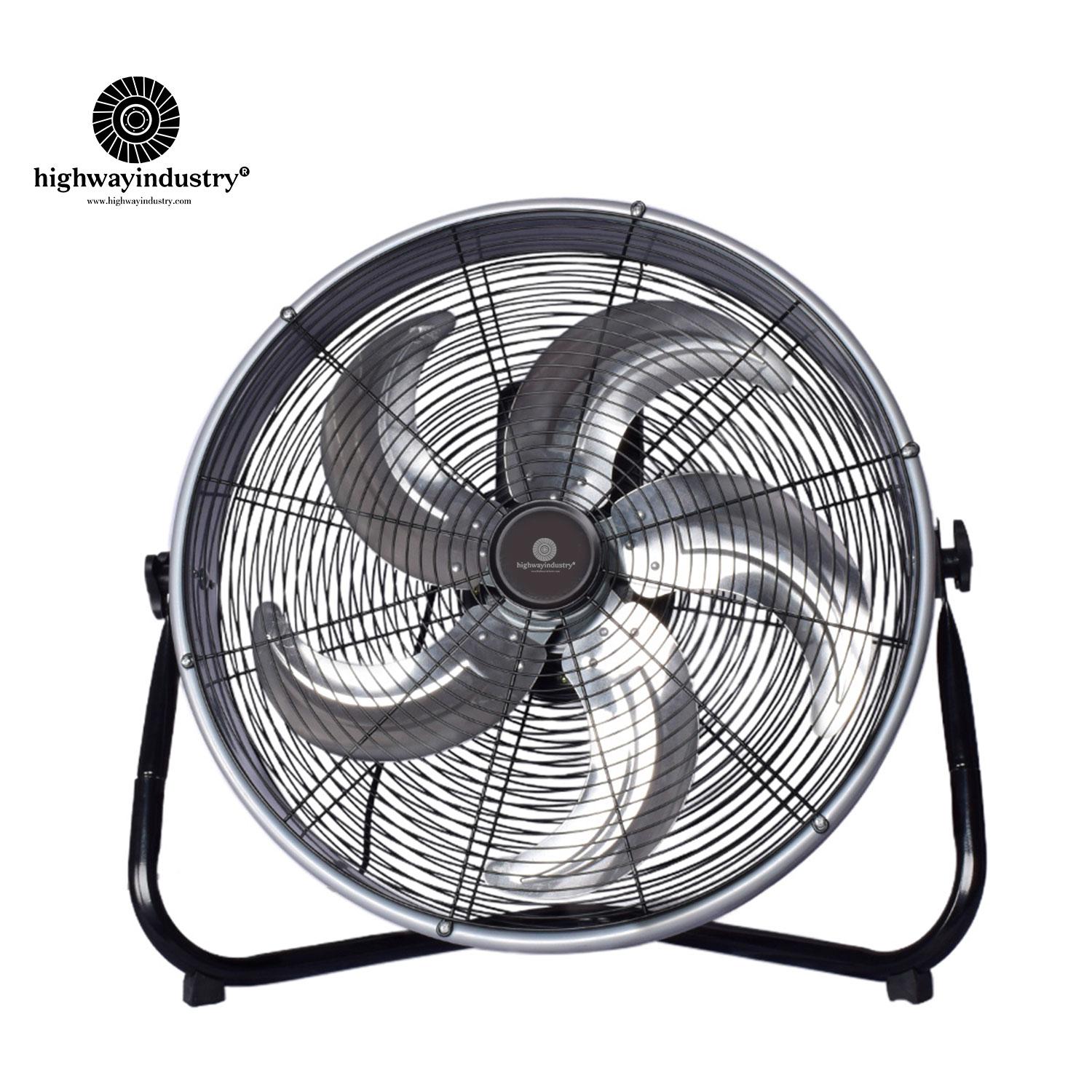 Highway 18 Inch Plastic Alumunim Blades Air Cooling Floor Fan 5