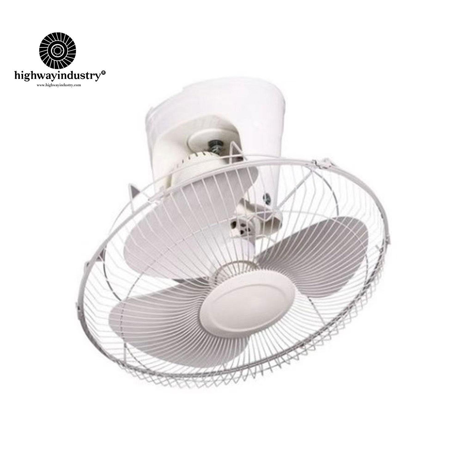 Highway 16 Inch Orbit Ceiling Fan Air Cooling Fan with Plastic Blade