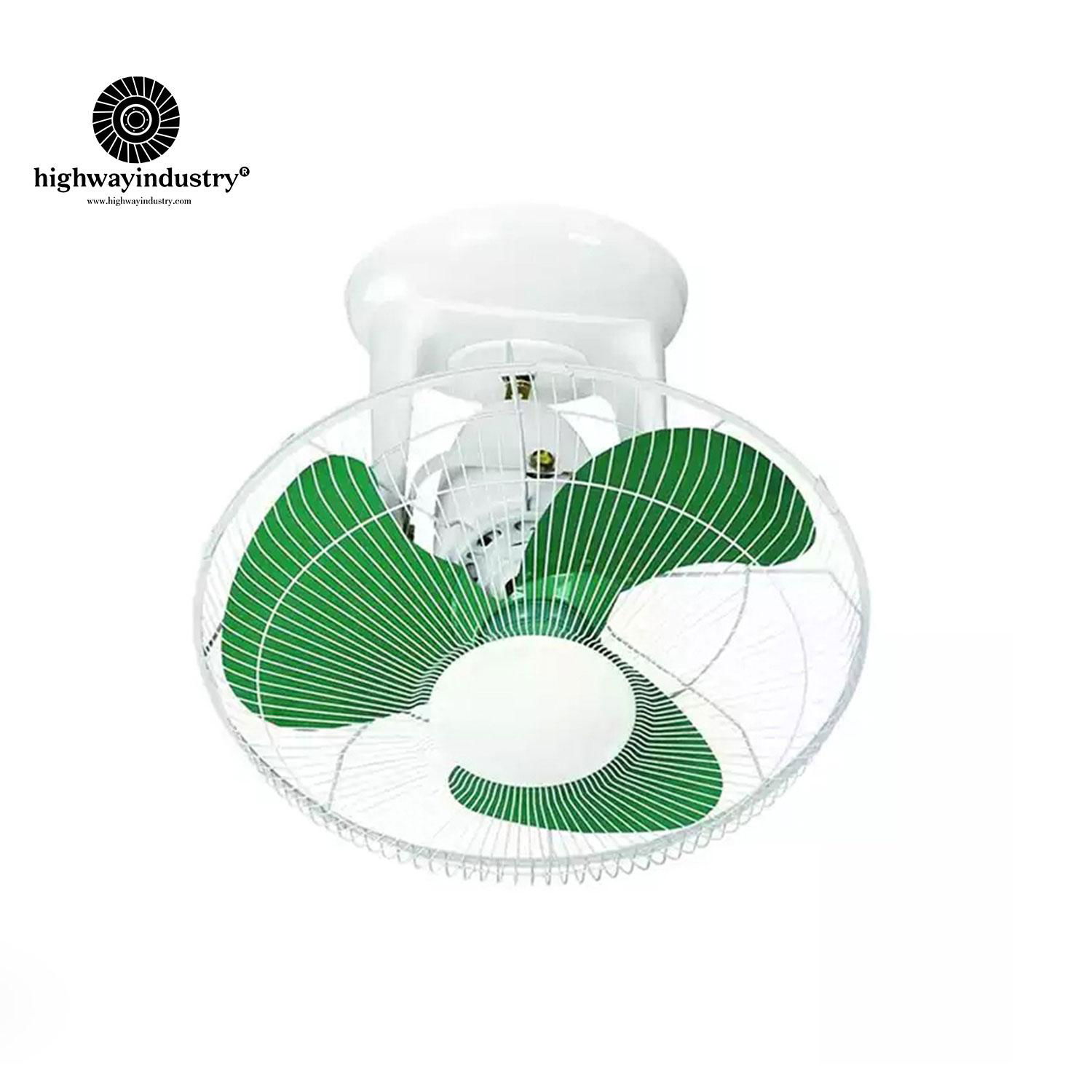 Highway 16 Inch Orbit Ceiling Fan Air Cooling Fan with Plastic Blade 3