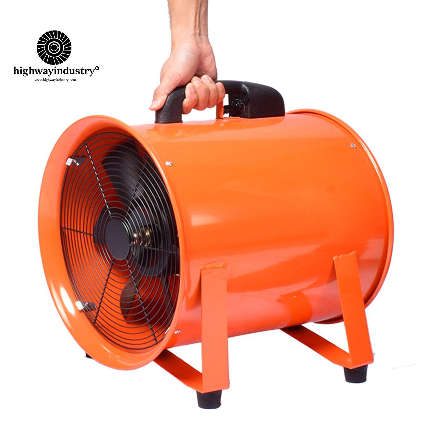 Highway 10/12/14/16 Inch 220V Portable Exhaust Axial Flow Fan 3