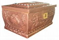 供應純銅骨灰盒1607-YZ 4