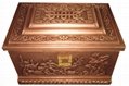供應純銅骨灰盒1606-WZ 2