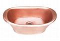 Manufacturer direct supply of pure copper bathtubs 10