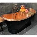 Factory supply bathroom copper bathtub