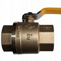 brass ball valve AB USA Female And Male Thread 1