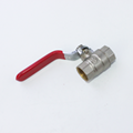 China factory mini ball pressure washing ball valve with red handle float ball  2