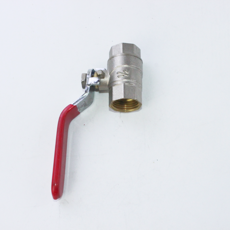 China factory mini ball pressure washing ball valve with red handle float ball  4