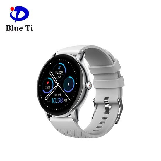 藍鈦圓屏藍牙通話智能手錶 EW70 2