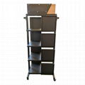 Custom 4-Layer Boutique Garment Display Stand with POP 2