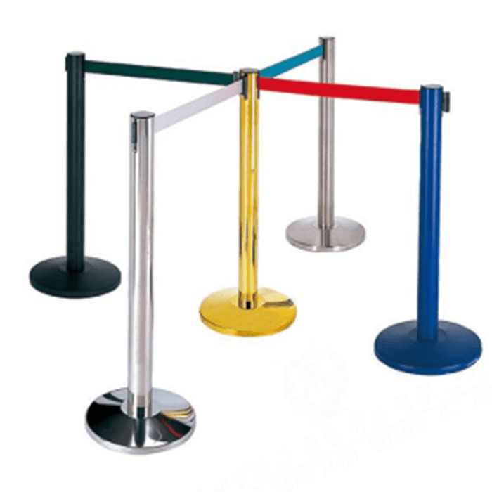 Stainless Steel Retractable Rope Barrier 2