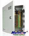 9CH outputs 12V 10A 120W CCTV Central AC DC Power Supply Distribution Box