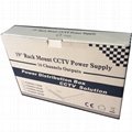 19 Inch 1u 16CH Outputs 12V40A 500W AC DC Central Rackmount Power Supply Distrib 3