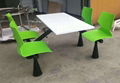 School students canteen table and chair combination 1