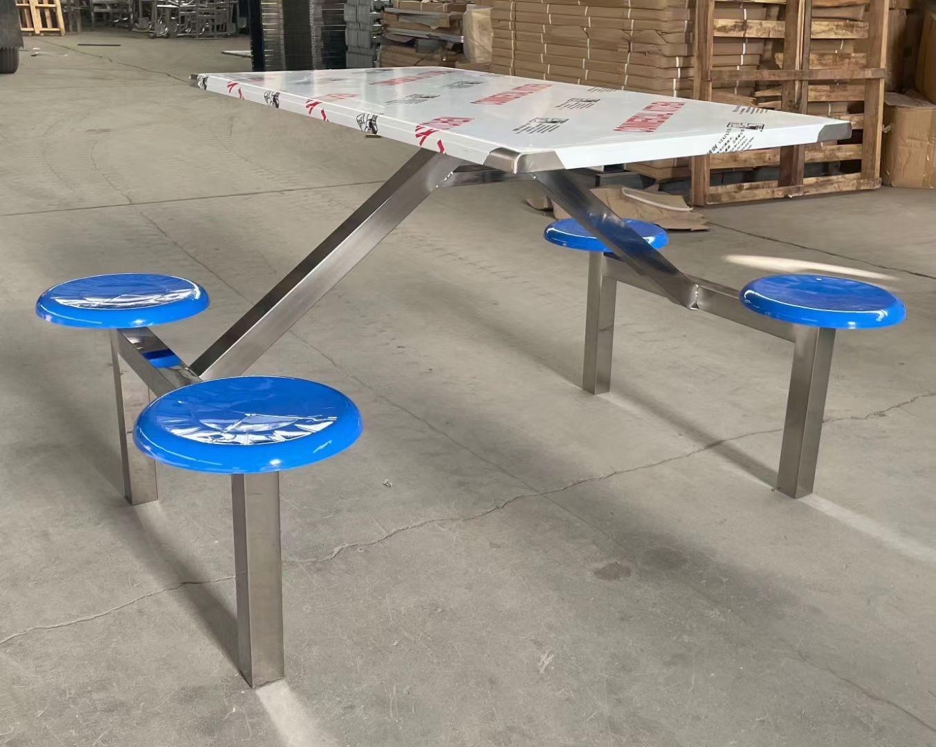 School students canteen table and chair combination 2