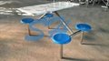 Canteen fast food tables and chairs wholesale unit canteen tables and chairs 3