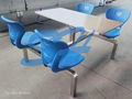 Snack bar barbecue table student table