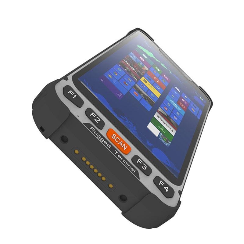 豪盾5.5寸安卓二維碼RFID超高頻 PDA手持終端 1D二維數據採集器 3