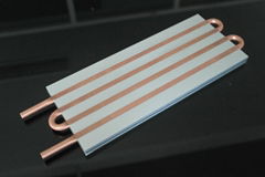 东吉散热水冷板 现货标准品 来图加工 镶铜管水冷散热器 通讯行业