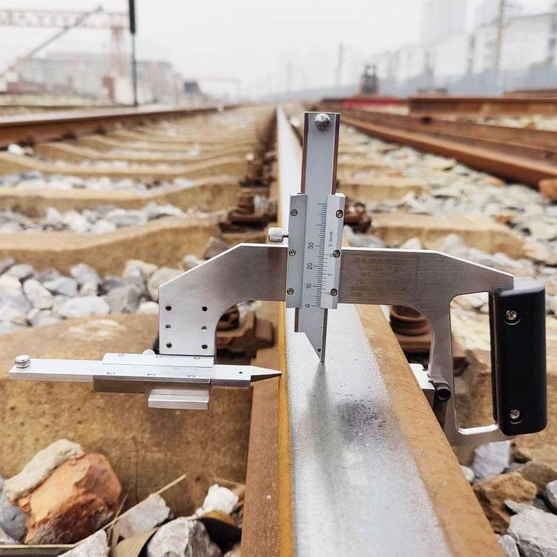 鋼軌磨耗測量尺機械式鐵路磨耗測量工具LJ-GM-B 2