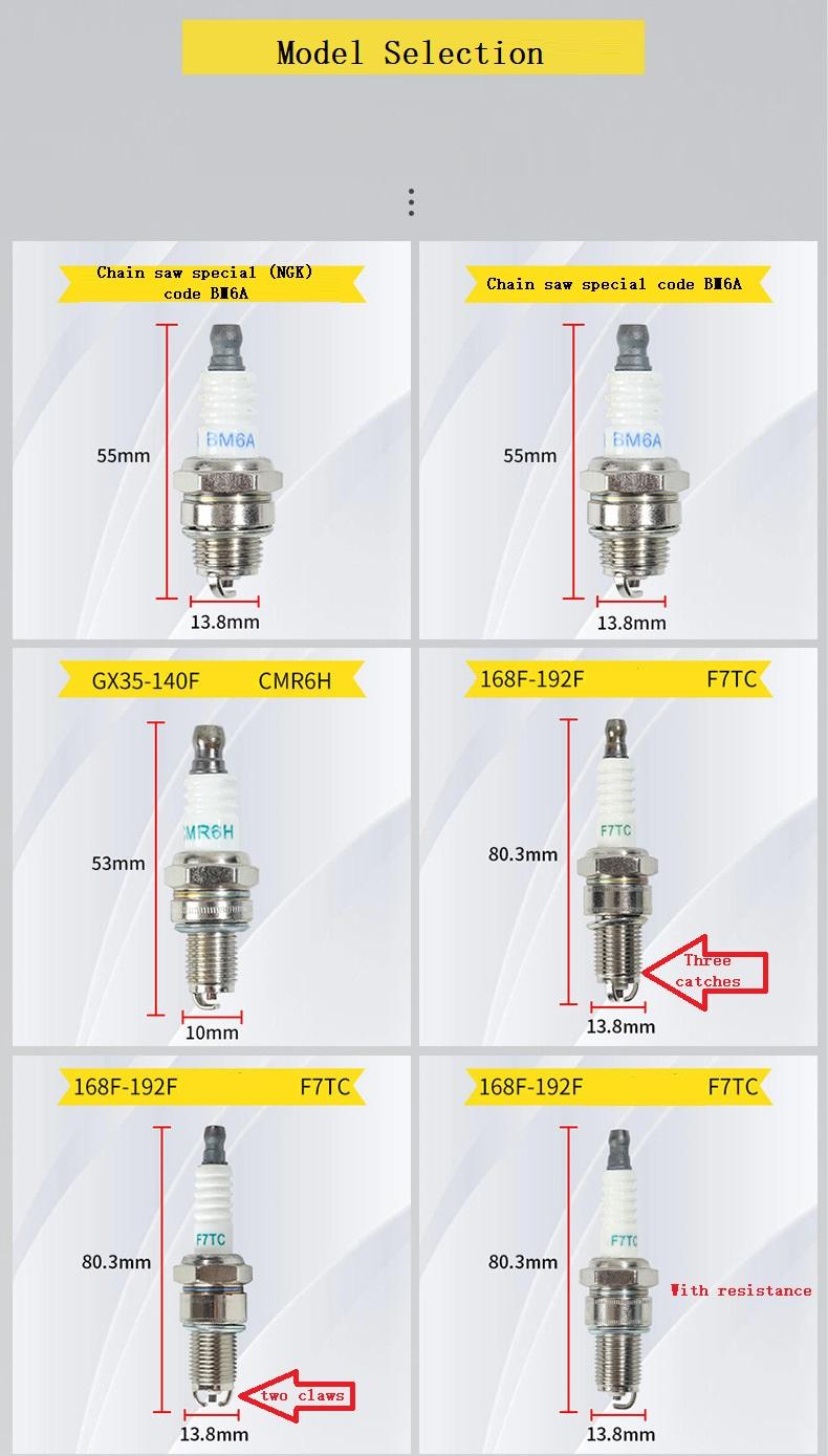 generator spark plug  4