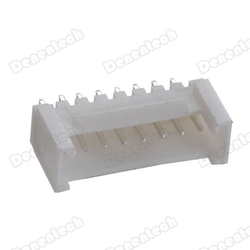 denentech 2.0mmWAFER連接器180度帶扣直插針座 2