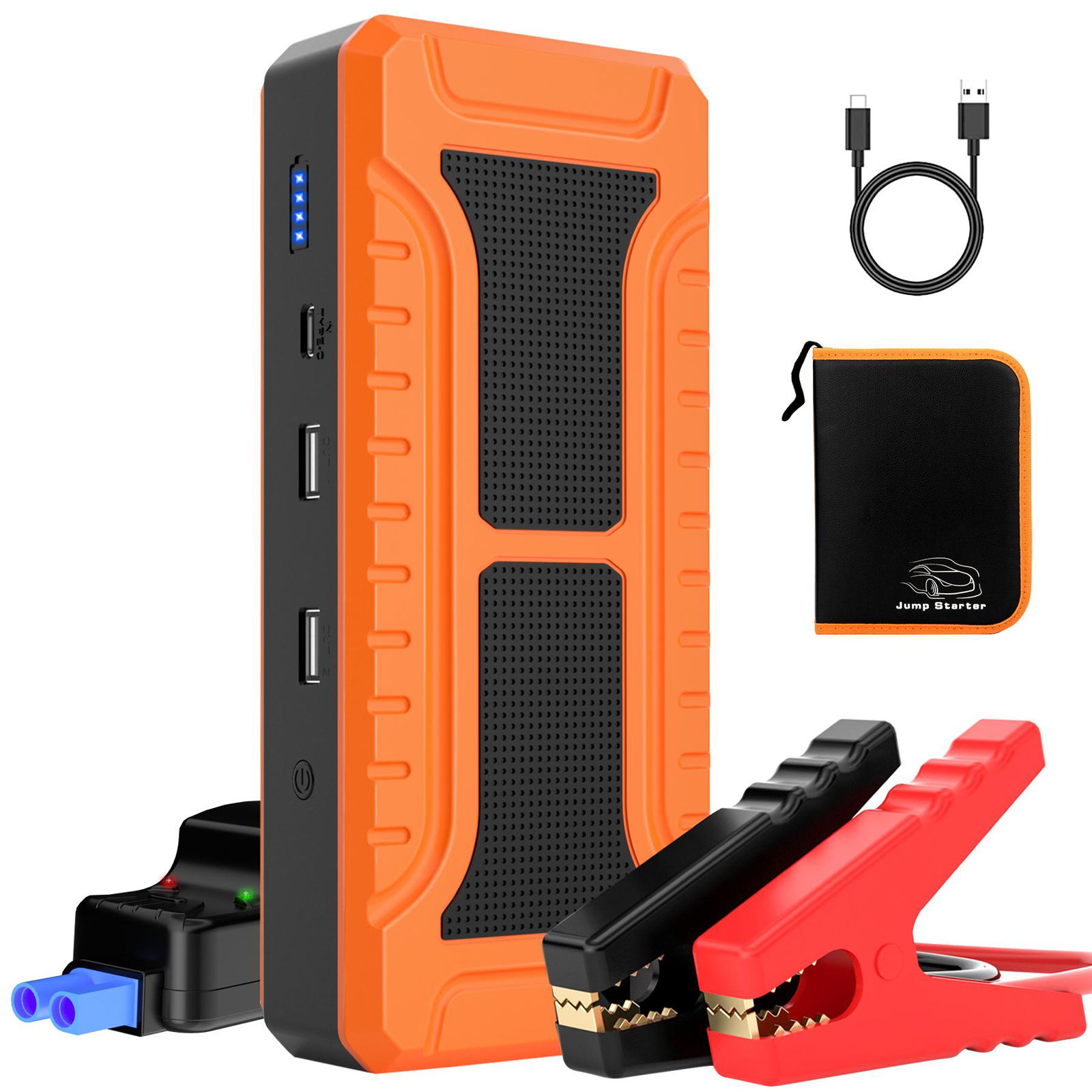 20000mah A13 Jump Starter Portable Battery Booster Pack 4