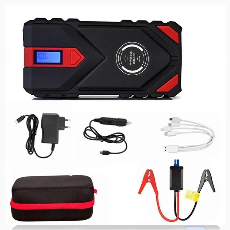 A40 Car Jump Starter 44.4WH with Wireless Charger 3