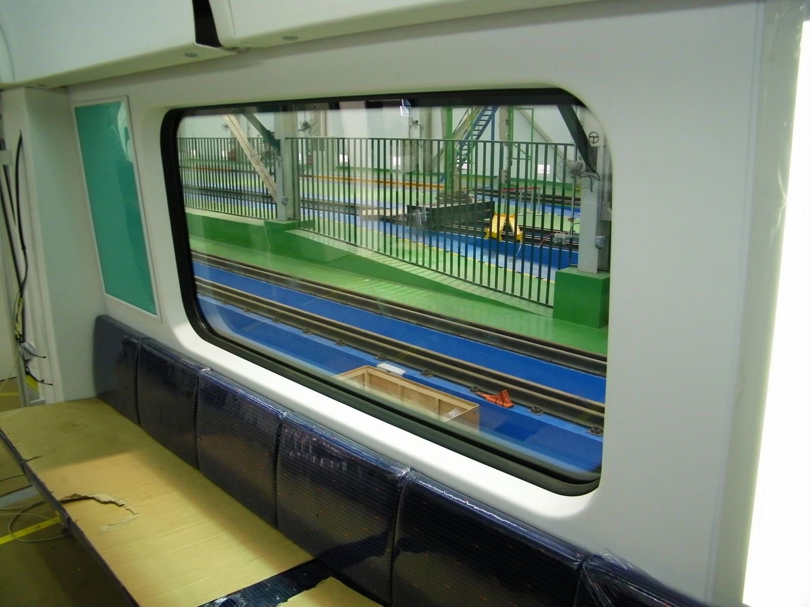 fiberglass interior decoration of train 2
